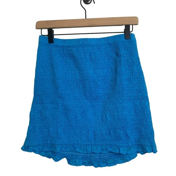 Faithfull the Brand Esti Ruffled Skirt Mini Skirt Beach Coverup - Picture 3 of 8